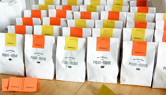 sachets de granola maison à l'érable sachets de granola maison à l'érable