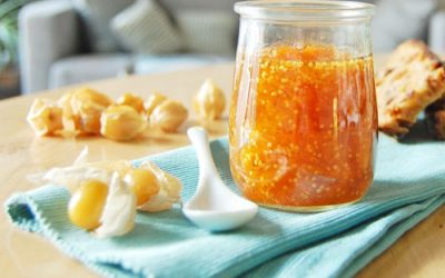 Marmelade de cerises de terre