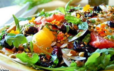 Salade de betteraves rôties aux agrumes