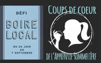 Coups de cœur de l’Apprentie Sommelière pour le Défi Boire Local
