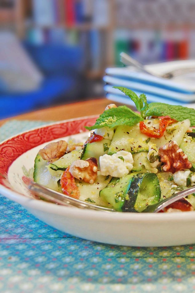 Salade courgettes