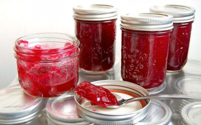 Confiture de canneberges au parfum boréal