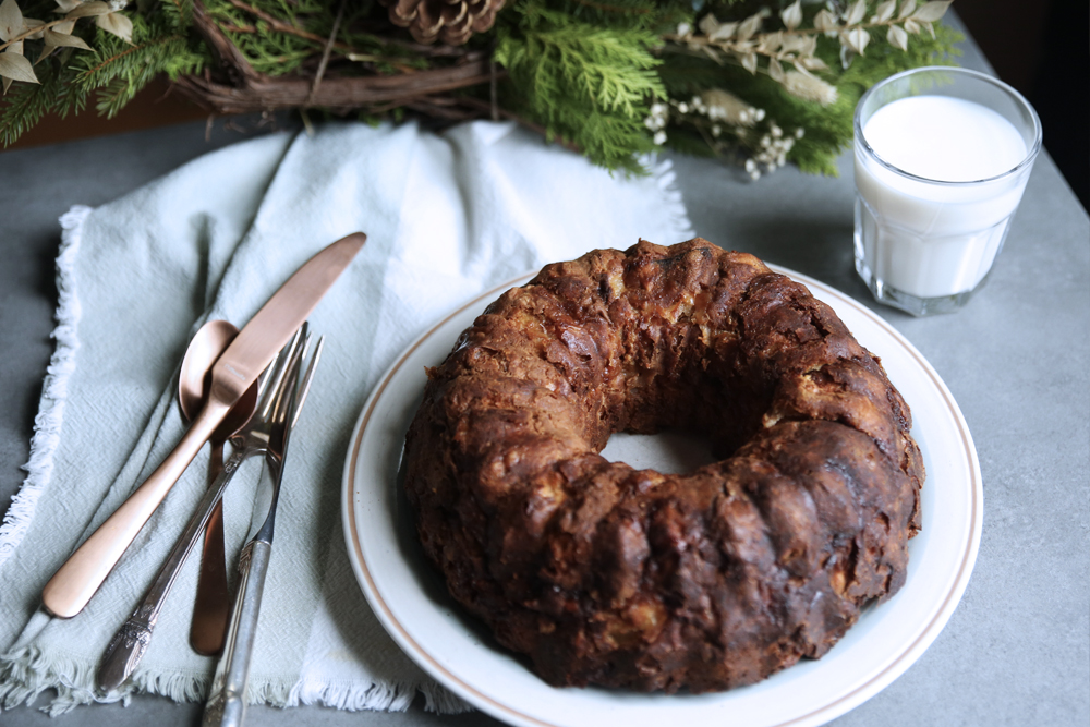 Gateau Dejeuner Aux Pommes Caramelisees Julie Aube